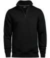T5438 (5438) Half Zip Sweatshirt Black colour image